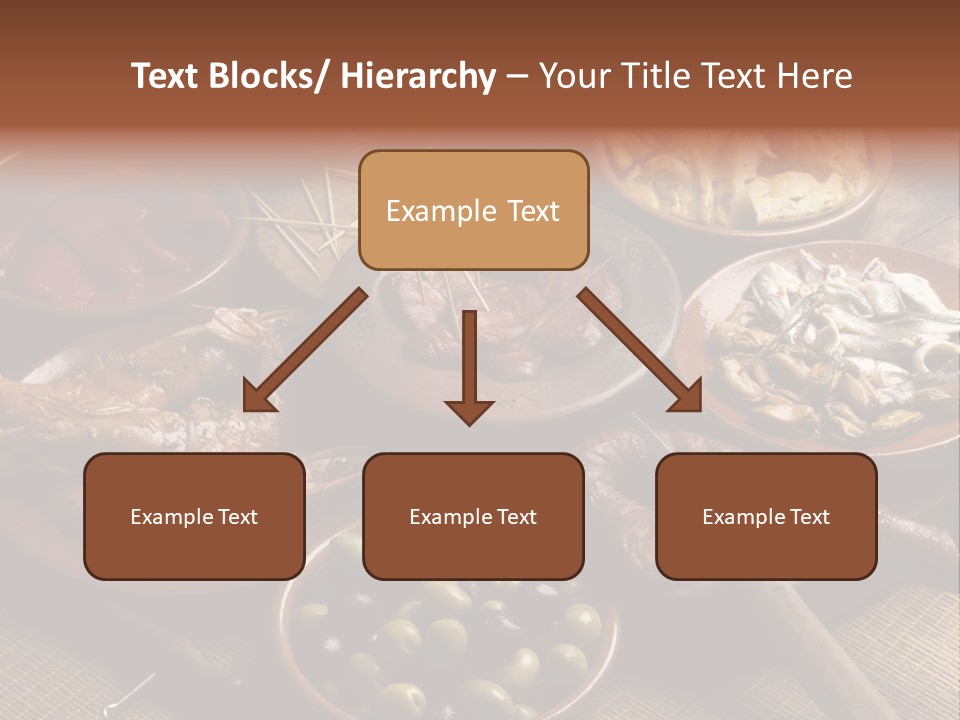 Food Herring Tortilla PowerPoint Template