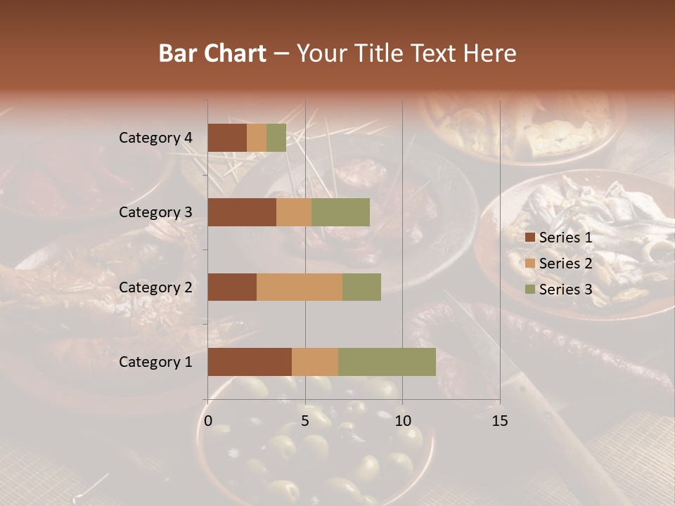 Food Herring Tortilla PowerPoint Template