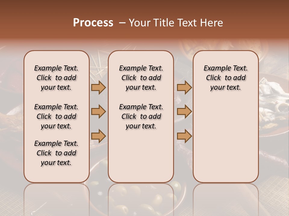 Food Herring Tortilla PowerPoint Template