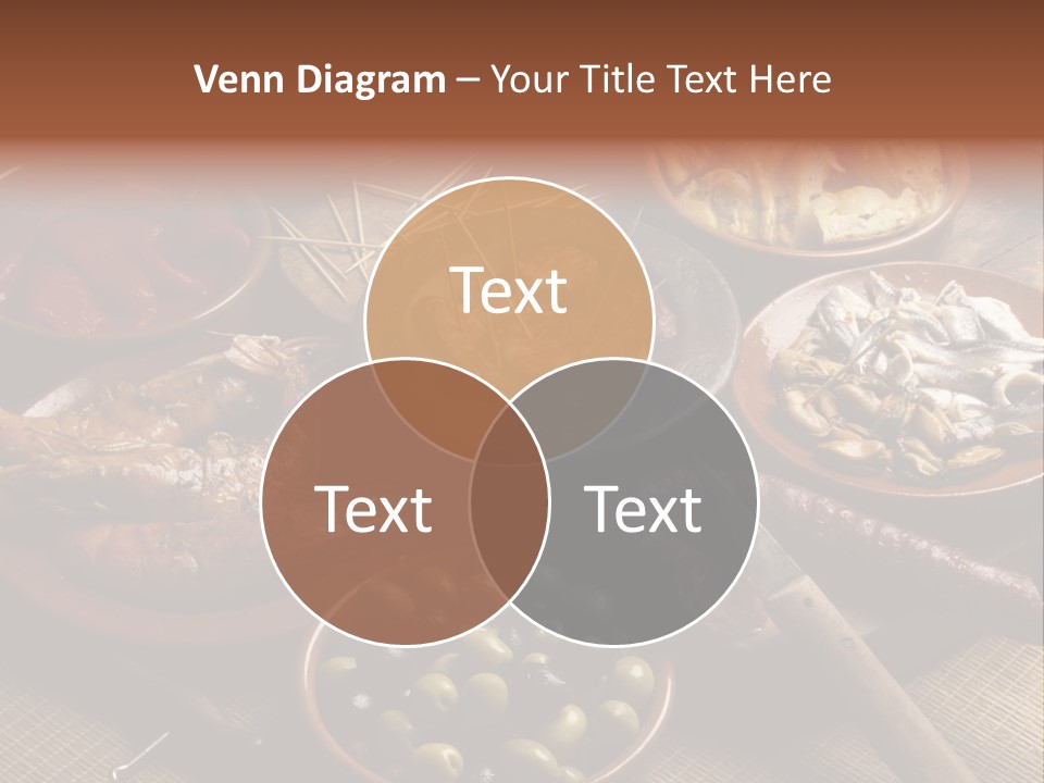 Food Herring Tortilla PowerPoint Template