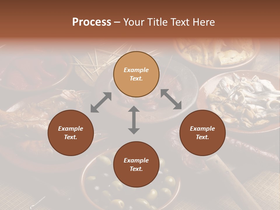 Food Herring Tortilla PowerPoint Template