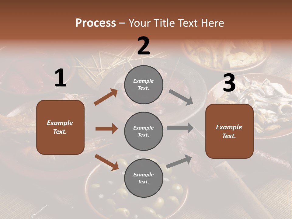 Food Herring Tortilla PowerPoint Template