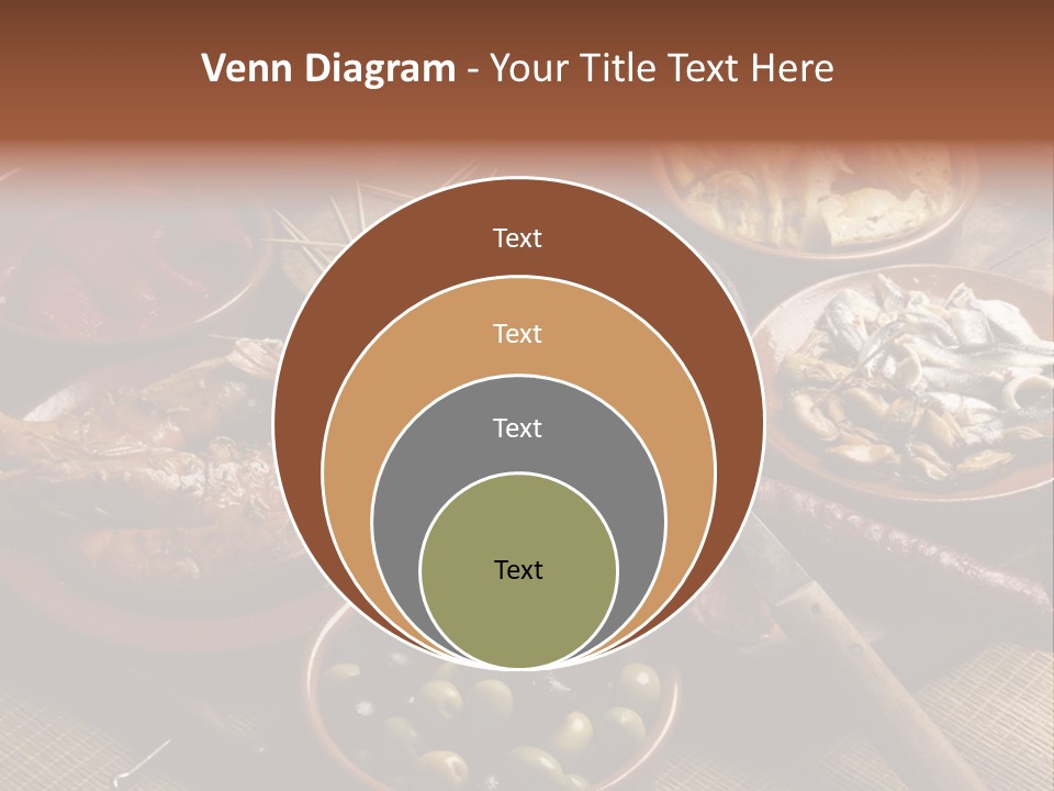 Food Herring Tortilla PowerPoint Template