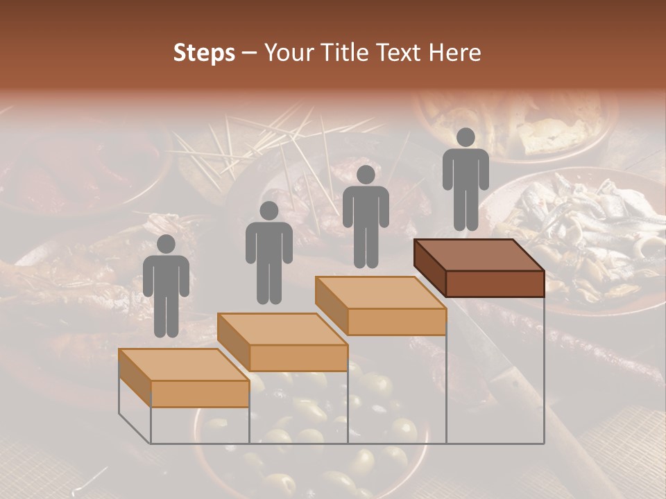 Food Herring Tortilla PowerPoint Template