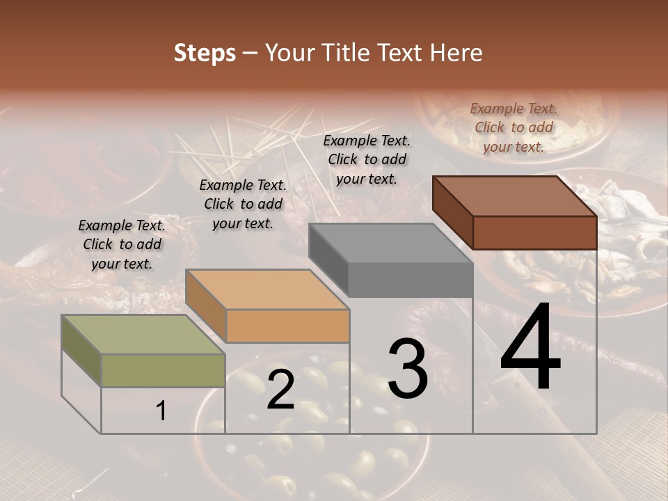 Food Herring Tortilla PowerPoint Template