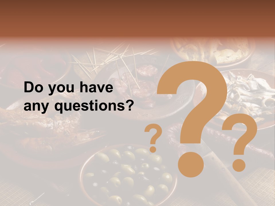 Food Herring Tortilla PowerPoint Template