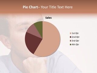 Caucasian Color Expressing PowerPoint Template