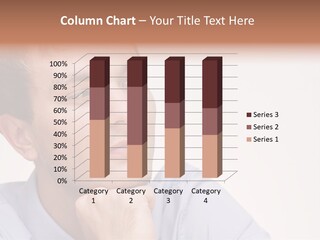 Caucasian Color Expressing PowerPoint Template