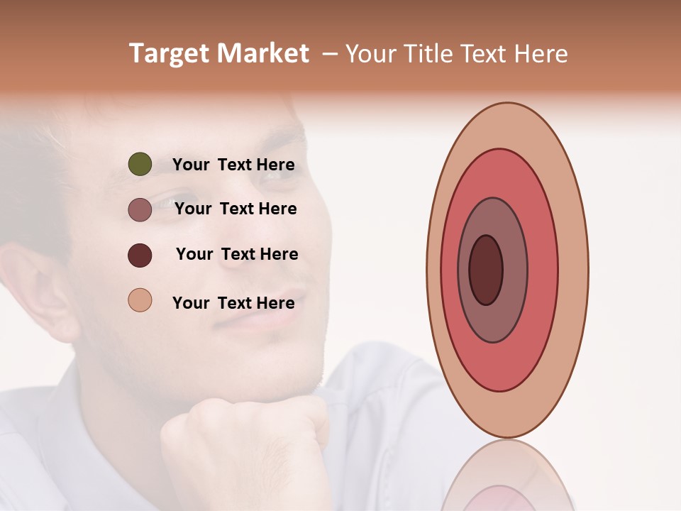 Caucasian Color Expressing PowerPoint Template