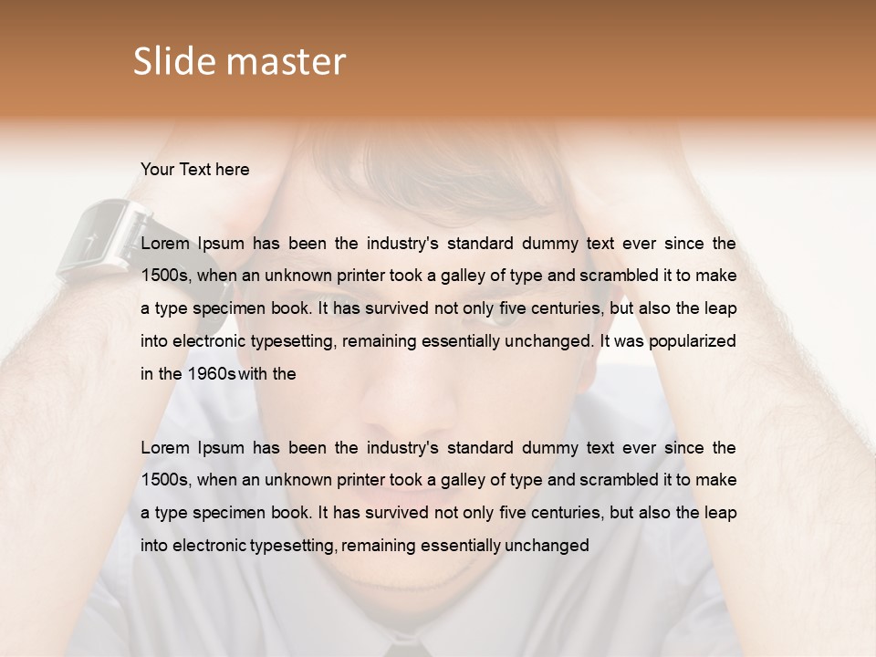 Human Job Collar PowerPoint Template