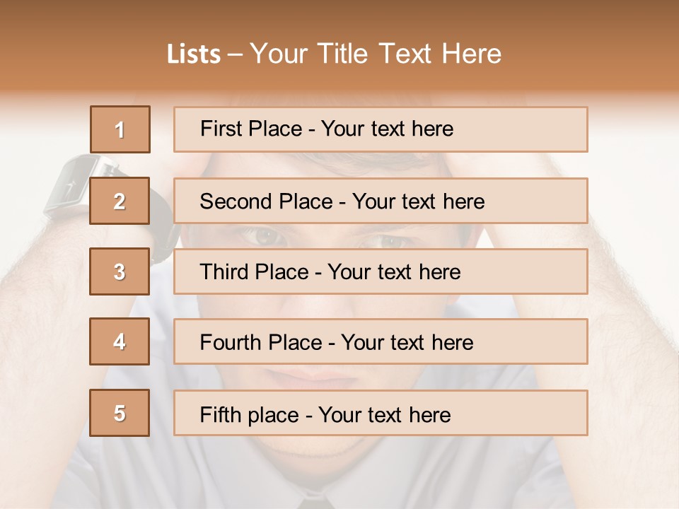 Human Job Collar PowerPoint Template