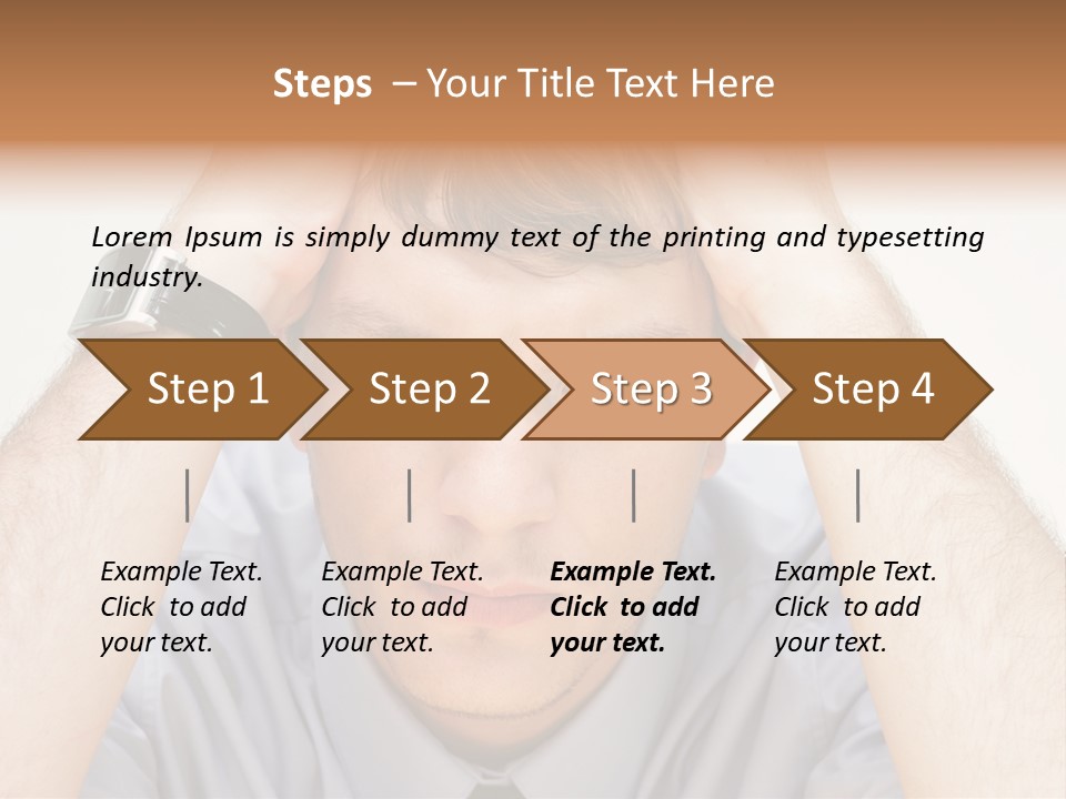 Human Job Collar PowerPoint Template