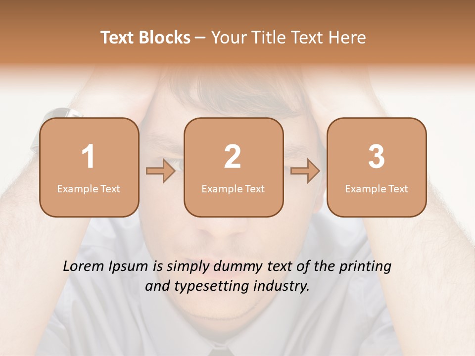 Human Job Collar PowerPoint Template