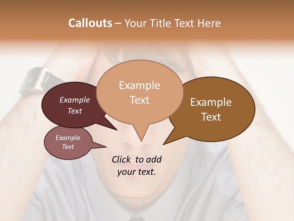 Human Job Collar PowerPoint Template