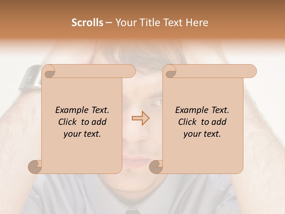 Human Job Collar PowerPoint Template