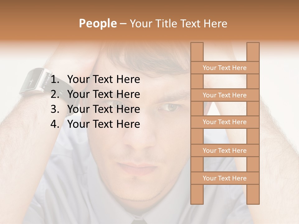 Human Job Collar PowerPoint Template