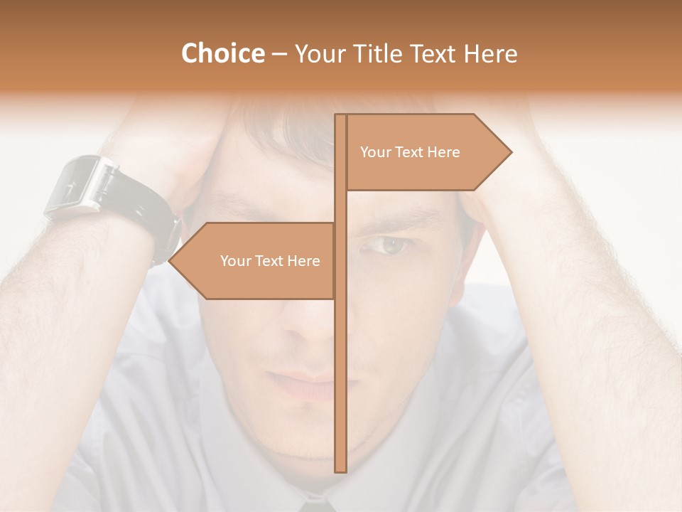 Human Job Collar PowerPoint Template