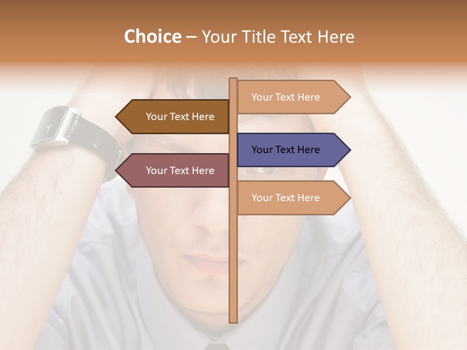 Human Job Collar PowerPoint Template