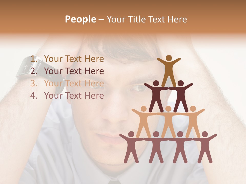 Human Job Collar PowerPoint Template
