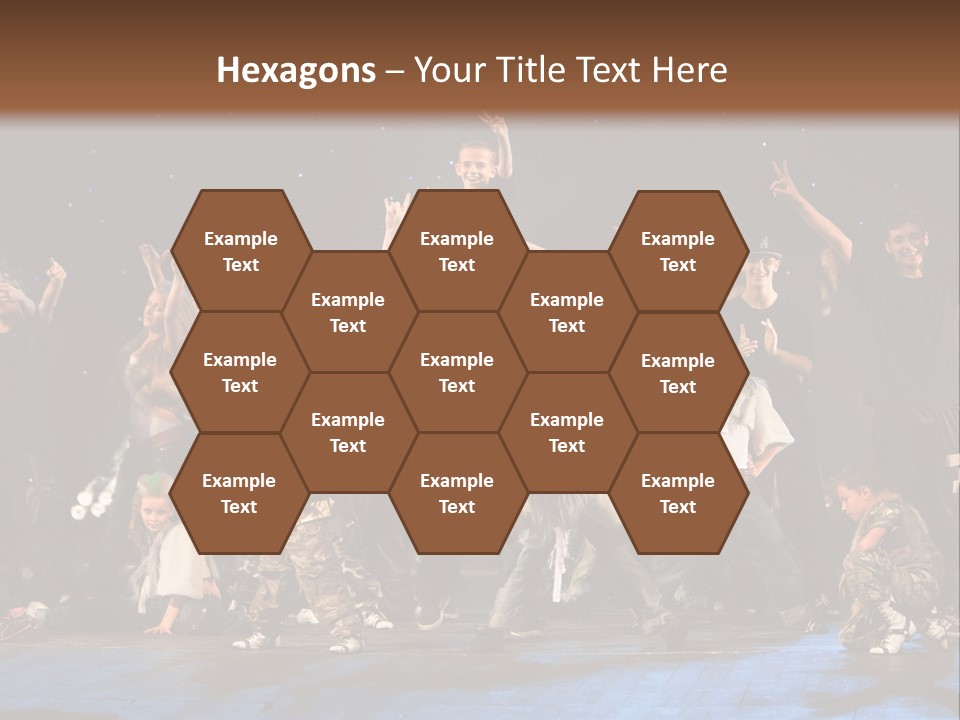 Belarus Motion Man PowerPoint Template