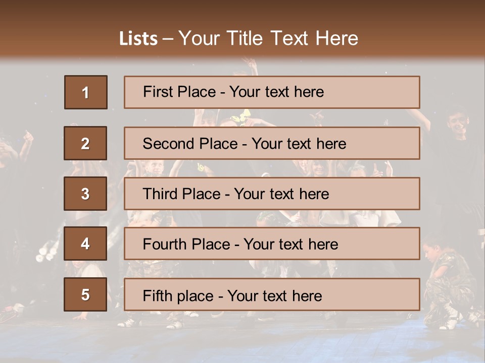Belarus Motion Man PowerPoint Template