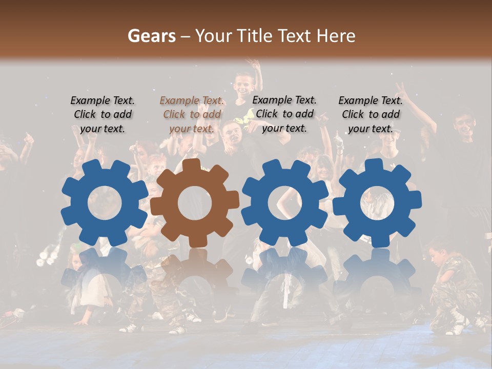 Belarus Motion Man PowerPoint Template