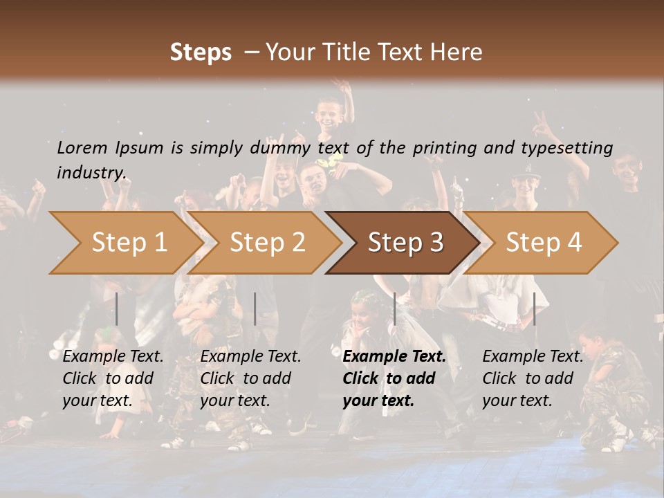 Belarus Motion Man PowerPoint Template