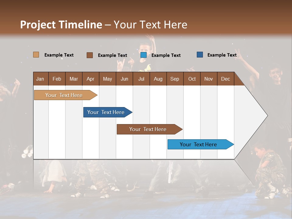 Belarus Motion Man PowerPoint Template