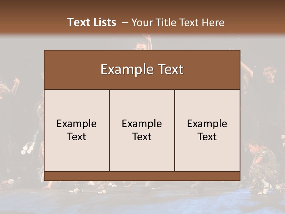 Belarus Motion Man PowerPoint Template