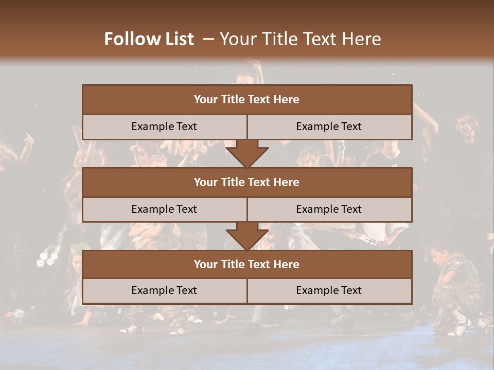 Belarus Motion Man PowerPoint Template