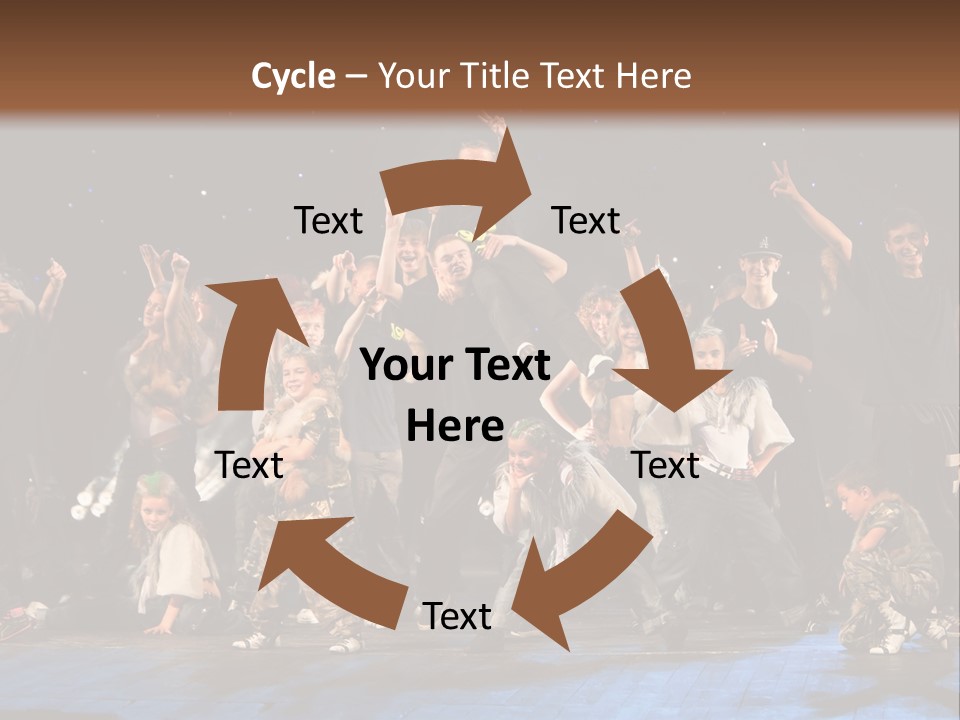 Belarus Motion Man PowerPoint Template