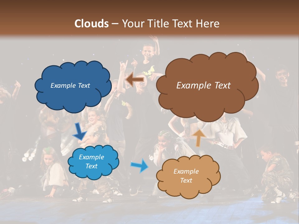 Belarus Motion Man PowerPoint Template