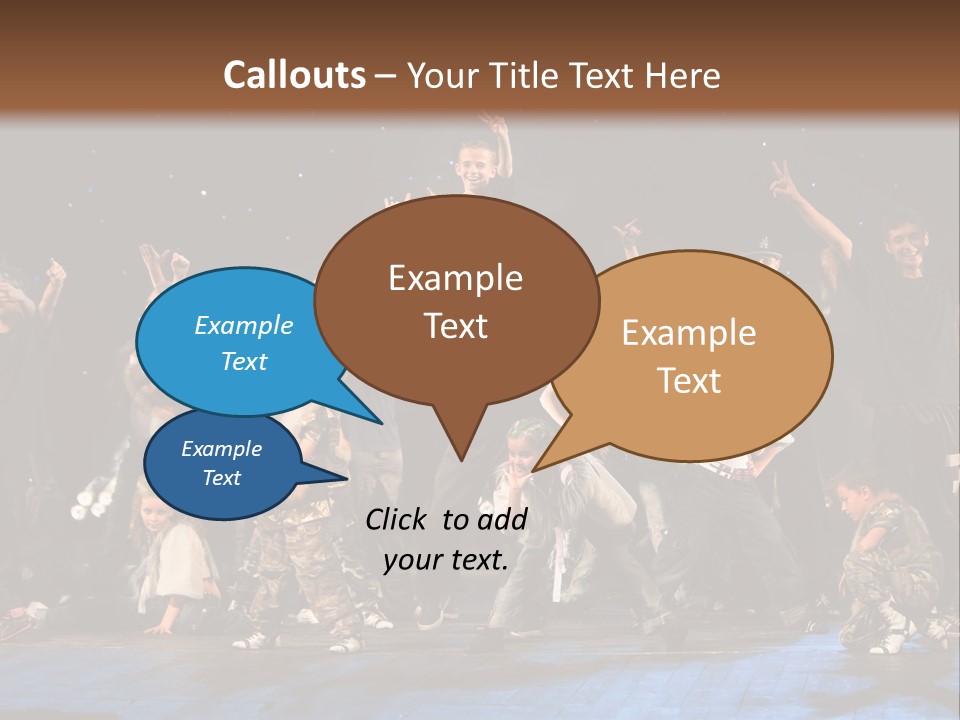 Belarus Motion Man PowerPoint Template