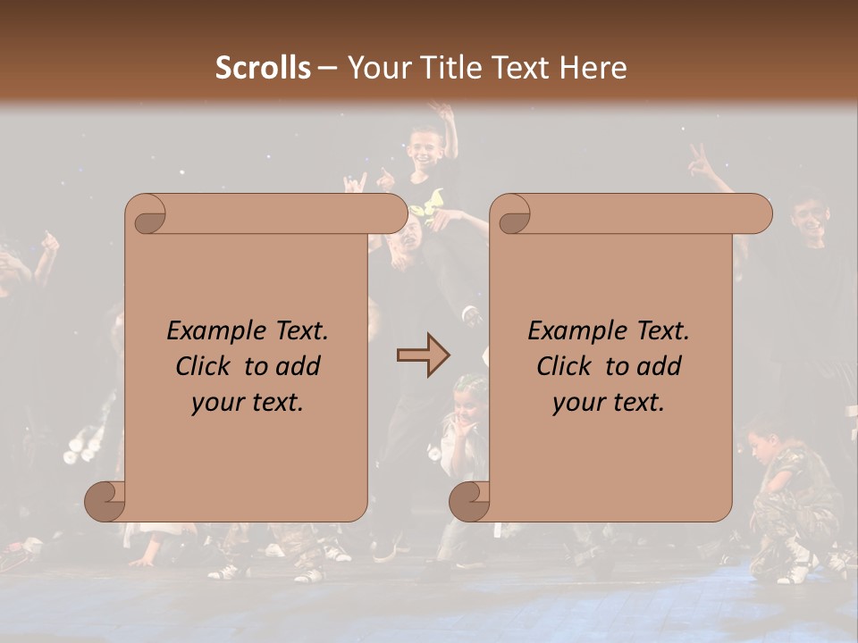 Belarus Motion Man PowerPoint Template