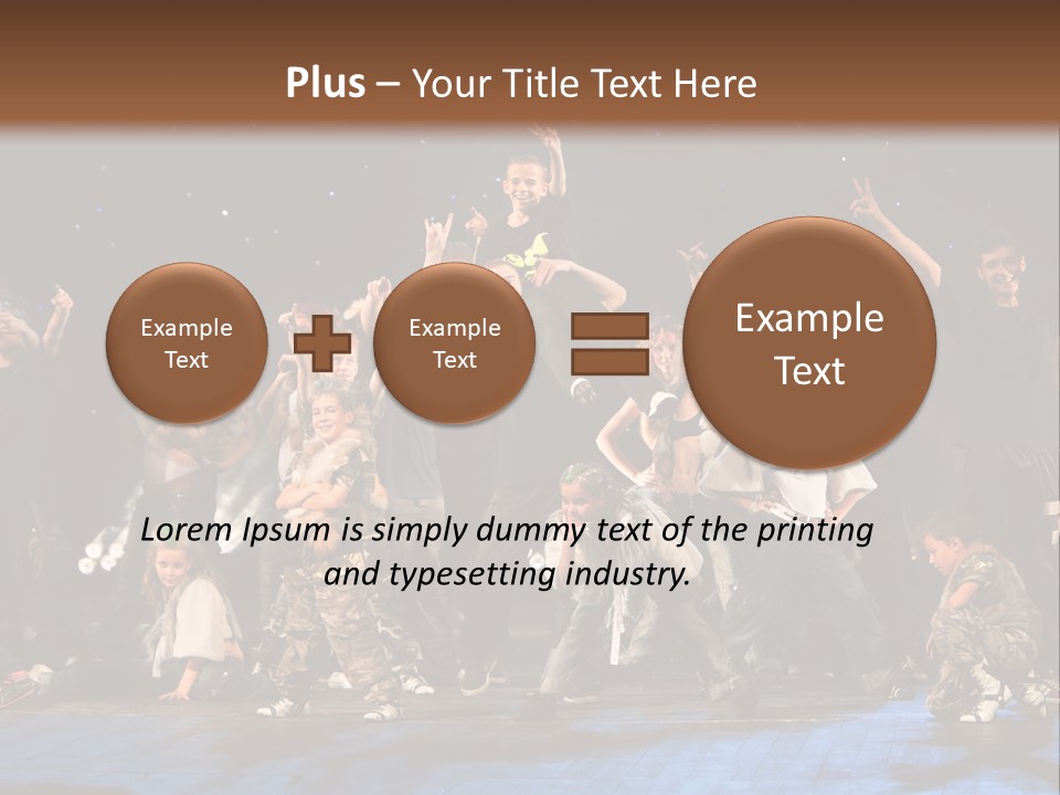 Belarus Motion Man PowerPoint Template