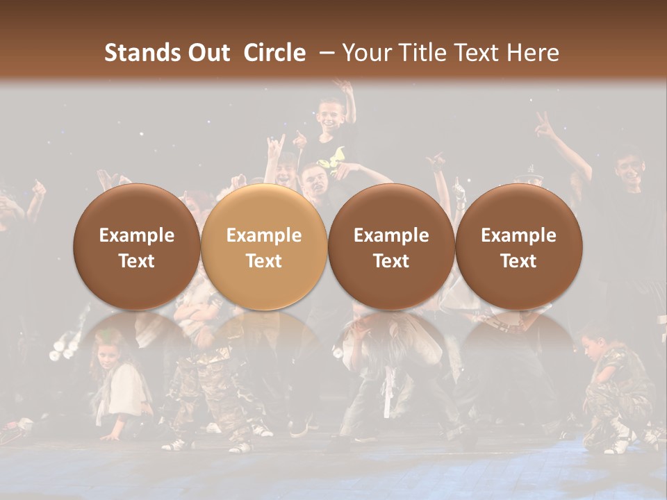 Belarus Motion Man PowerPoint Template