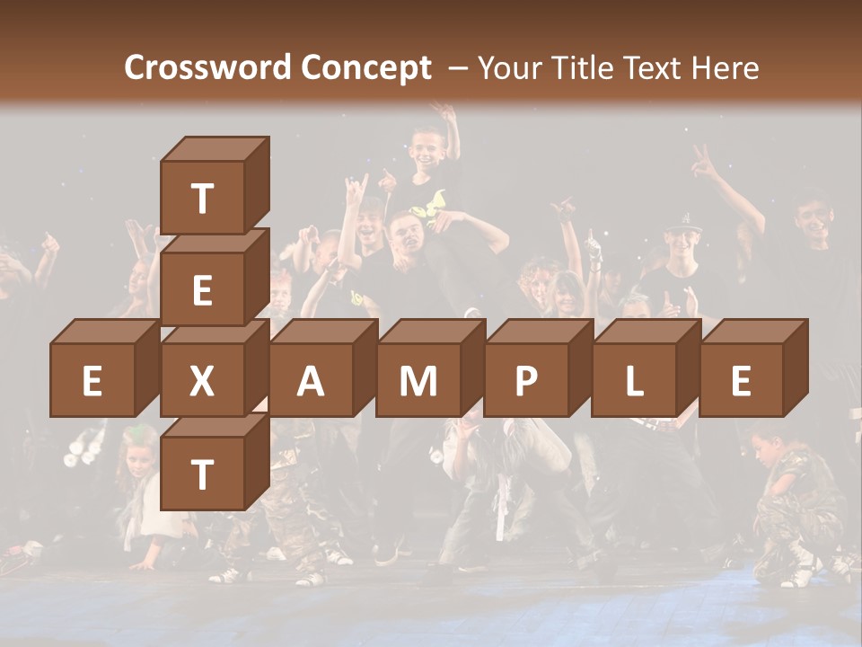 Belarus Motion Man PowerPoint Template