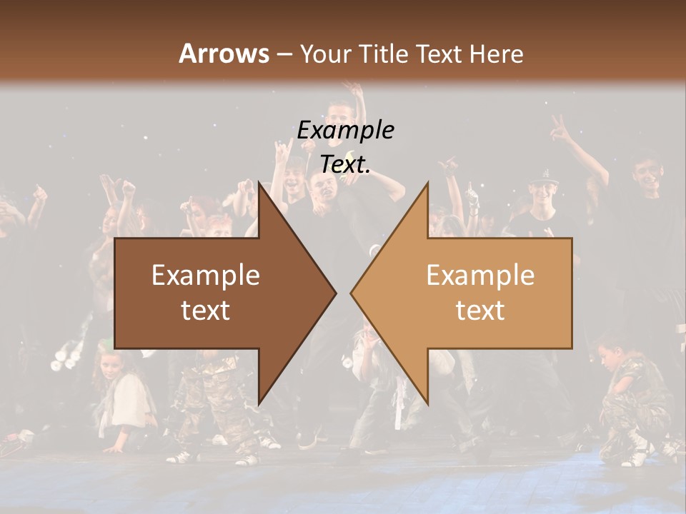 Belarus Motion Man PowerPoint Template