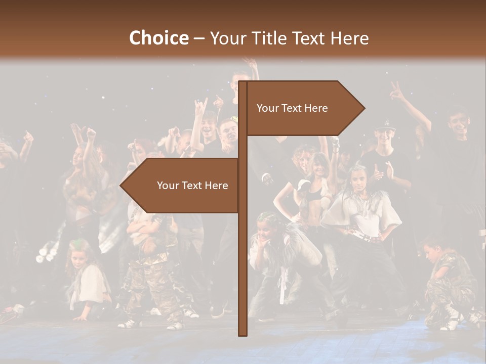 Belarus Motion Man PowerPoint Template