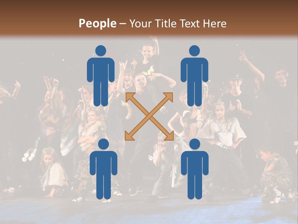 Belarus Motion Man PowerPoint Template