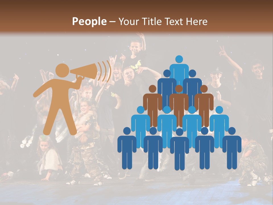 Belarus Motion Man PowerPoint Template