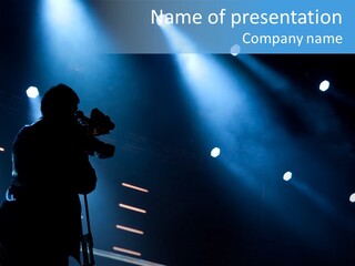 Beam Film Operator PowerPoint Template