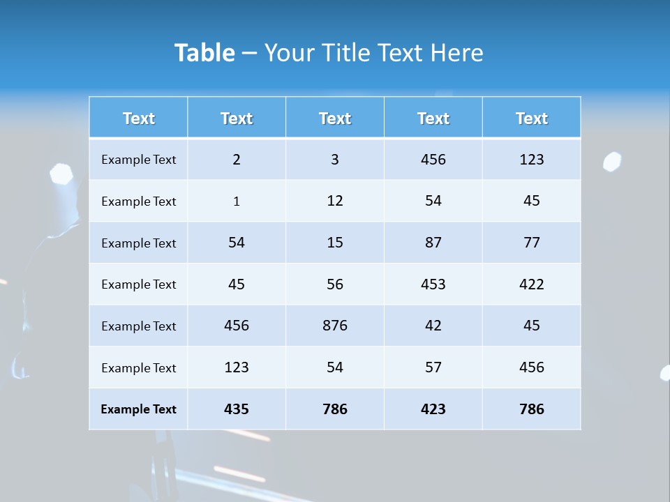 Beam Film Operator PowerPoint Template