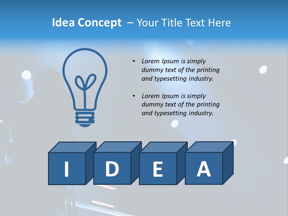 Beam Film Operator PowerPoint Template