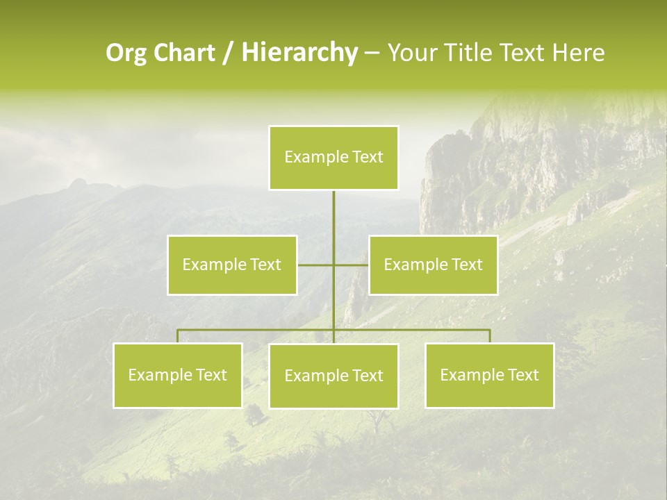 Europe Quiet Sky PowerPoint Template