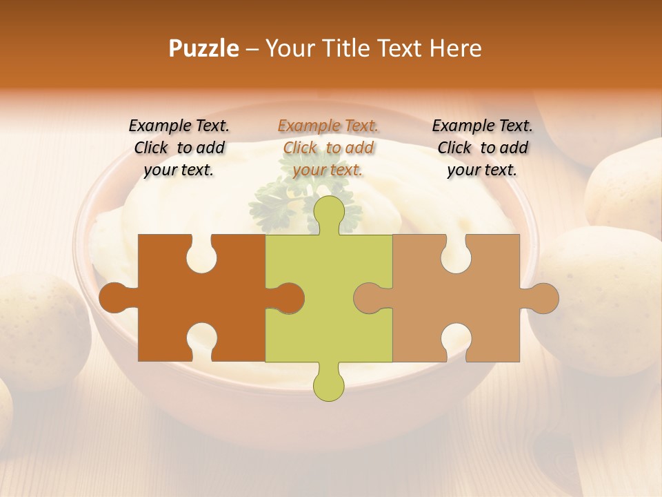 Meal Yellow Cooked PowerPoint Template