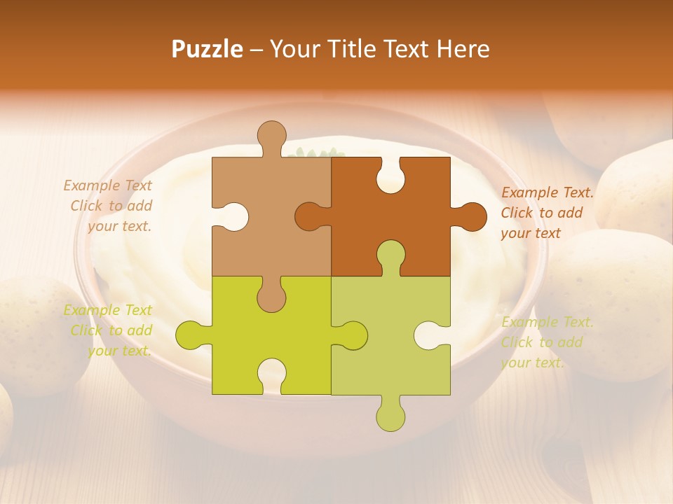 Meal Yellow Cooked PowerPoint Template