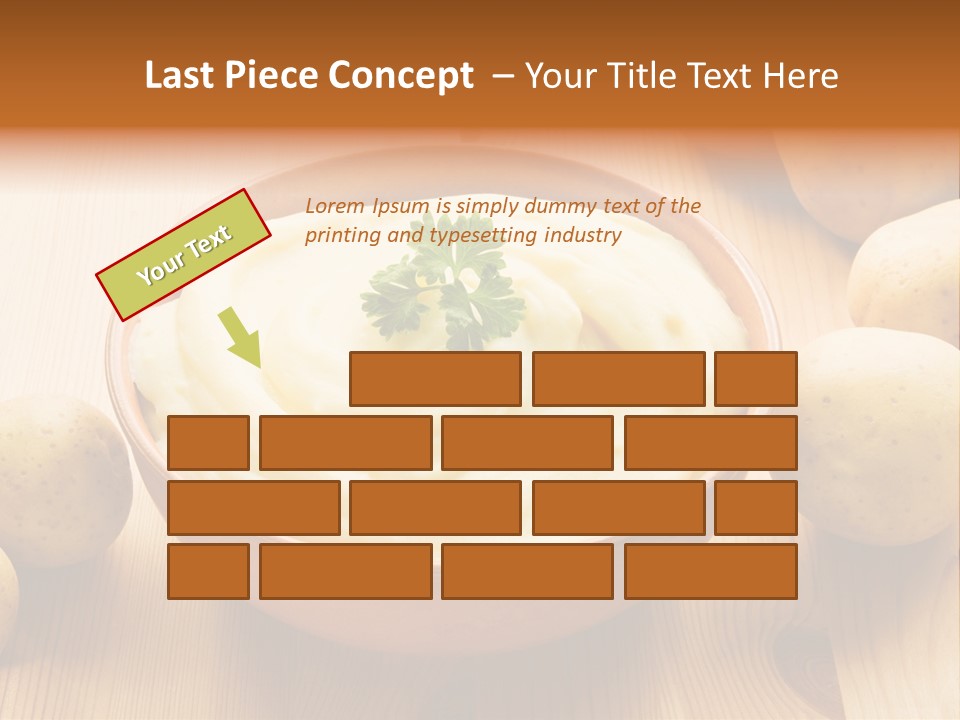 Meal Yellow Cooked PowerPoint Template