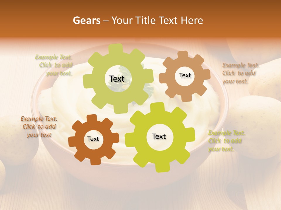 Meal Yellow Cooked PowerPoint Template