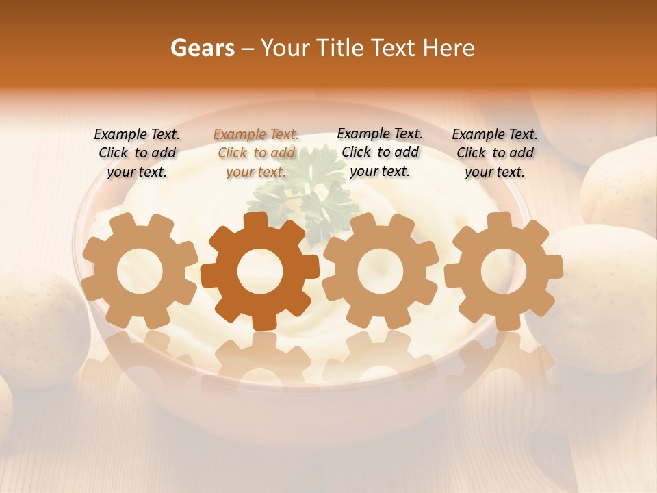 Meal Yellow Cooked PowerPoint Template